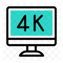 4 K Tv  Icon