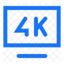 Modern Tv K Icon