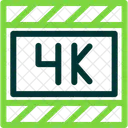 4 K Video  Icon