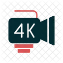 4 K Video  Icon