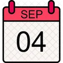 4 September Month September アイコン