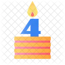 Cake Years 4 Icon