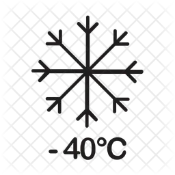 -40 Freezer Safe  Icon