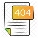 Archivo 404  Icono