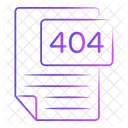 404-Datei  Symbol