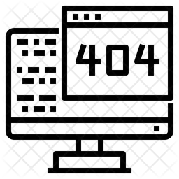 404 Error  Icon