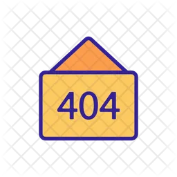 404 Error  Icon