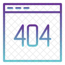 404 Error Error 404 Not Found Icon
