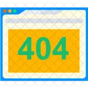 404 Error Page Not Found 404 Icône