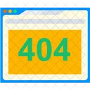 404 Error  Icon