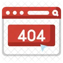 404 Error Page Not Found Error Icon