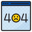 404 Error  Icon