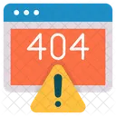 404 Error  Icon