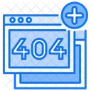 404 Error  Icon