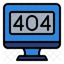 404 Error Error Warning Icon