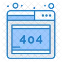 404 Error  Icône