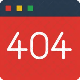 404 Error  Icon