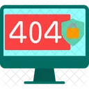 404 Error Web Error Browser Icon