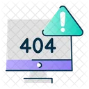 404 Error  Icon