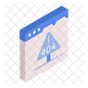 404 Error  Icon