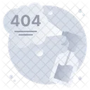 404 Error  Icon