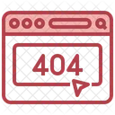 404 Error  Icon