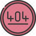 404 Error  Icon