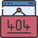 404 Error  Icon