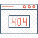 404 Error  Icon
