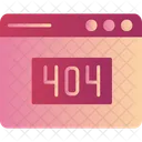 404 Error  Icon