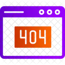 404 Error  Icon