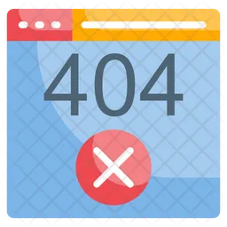 404 Fehler  Symbol