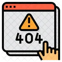 404 Fehler  Symbol