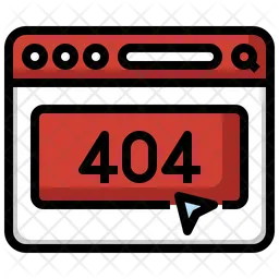 404 Fehler  Symbol