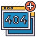 404 Fehler  Symbol