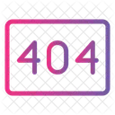 404 Fehler  Symbol