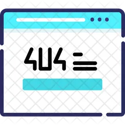 404 Fehler  Symbol