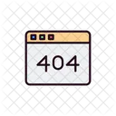 404 Fehler  Symbol