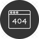 404 Fehler  Symbol