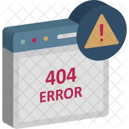 404 Fehlermeldung  Symbol