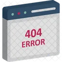 404 Fehlermeldung  Symbol