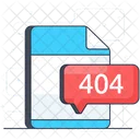 404 404 File File Format Icon