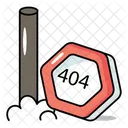 Web Error Concept Icon