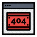 404 Page Error  Icon
