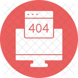 Sitio web 404  Icono