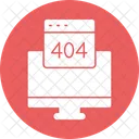 404 웹사이트  아이콘