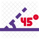 45-Grad-Winkel  Symbol