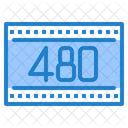 480 Auflösung  Symbol