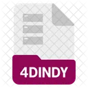 Archivo 4dindy  Icono