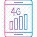 4 G Network Connection アイコン